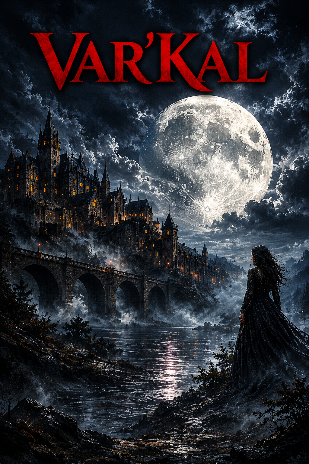 Couverture du Tome 1 de la saga dark fantasy Var'Kal